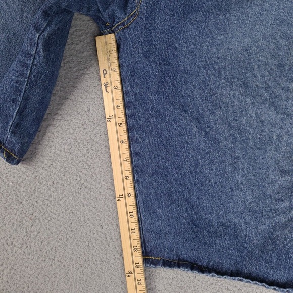 Kani Shorts Mens Size 45 Blue Denim Jean Pockets - Picture 15 of 16